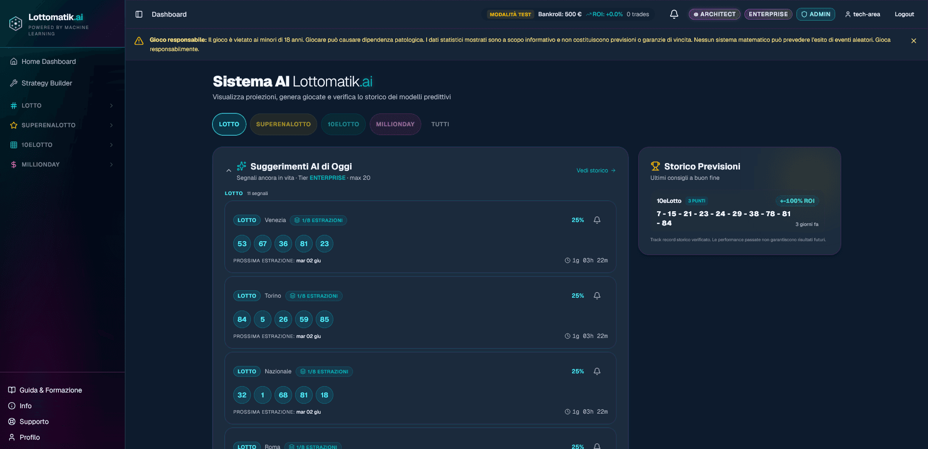 Lottomatik.ai — screenshot 2
